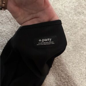 Stretchy Cropped Longsleeve o.party Shirt